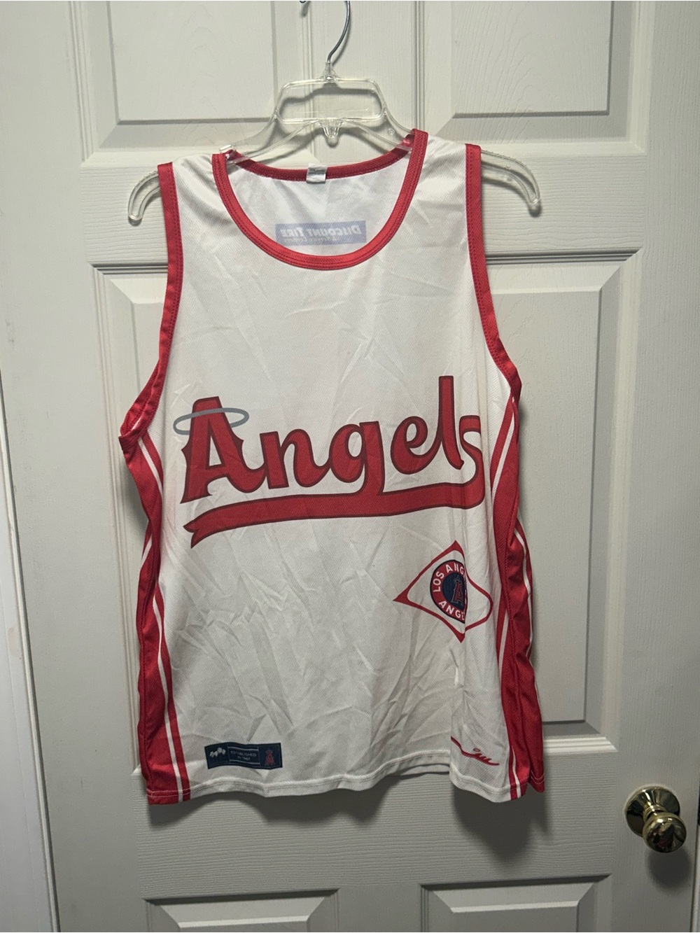2025 Los Angeles Angels City Connect Tank Top Jersey SGA Size XL